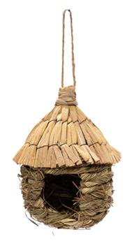 Sally Birdhouse Roof Seagrass D15H17