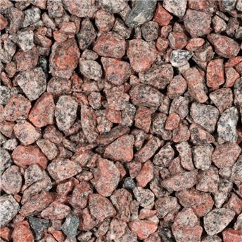 Gravier granit Rouge 08 - 16  mm sac 20 kg